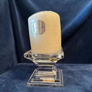 Waterford Crystal Metropolitan 3.5” Candle Pillar Holder #107243 NIB